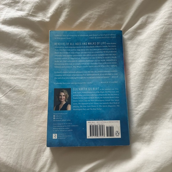 Big Magic from Elizabeth Gilbert - Paperback - Fair Condition - Picture 3 of 5
